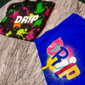 DRIP custom t-shirts 2 shirts